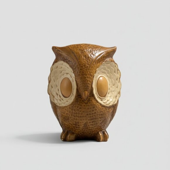 Freeman & McFarlin Other - Freeman & McFarlin Retro Owl Figurine MCM Ceramic Vintage Decor Retro Academia